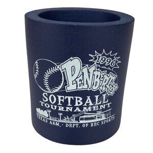 Penberthy Softball Tournament 1996 Foam Drink Holder Can Cooler Texas A&M Rec